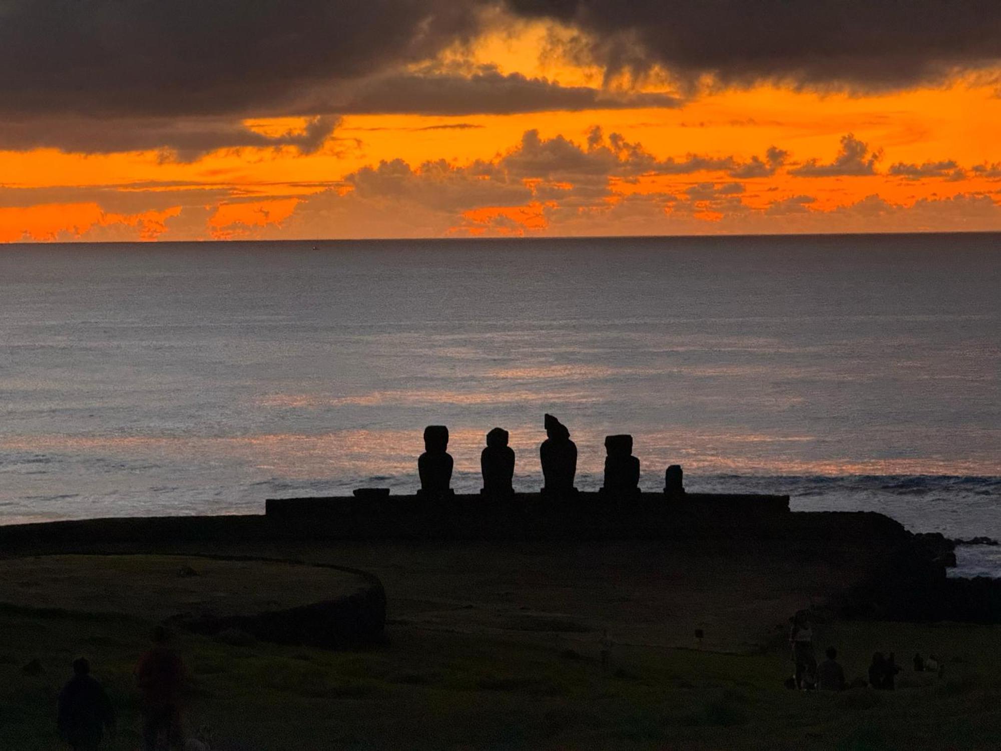 Cabanas Tangaroa Y Hamea Hanga Roa Luaran gambar